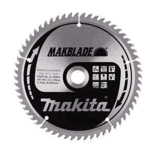 Makita B-32823 kotouč pilový dřevo MAKBLADE 190x2x20mm 60Z = old B-09042