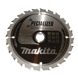 Makita B-33093 kotouč pilový dřevo SPECIALIZED se zapuštěnými zuby 165x2x20mm 24Z = old B-09391