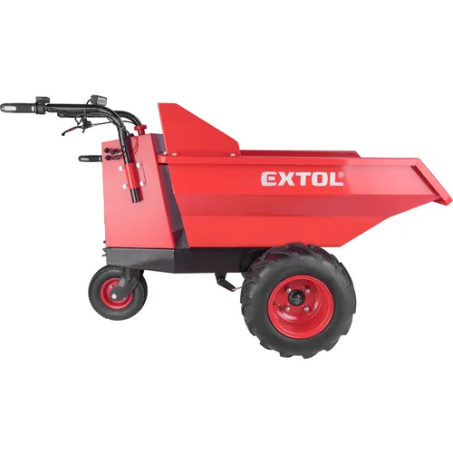 Transportér s pojezdem aku, 400kg, 200l, 54v li-ion, 15ah EXTOL PREMIUM 8891591