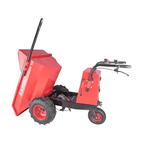 Transportér s pojezdem aku, 400kg, 200l, 54v li-ion, 15ah EXTOL PREMIUM 8891591