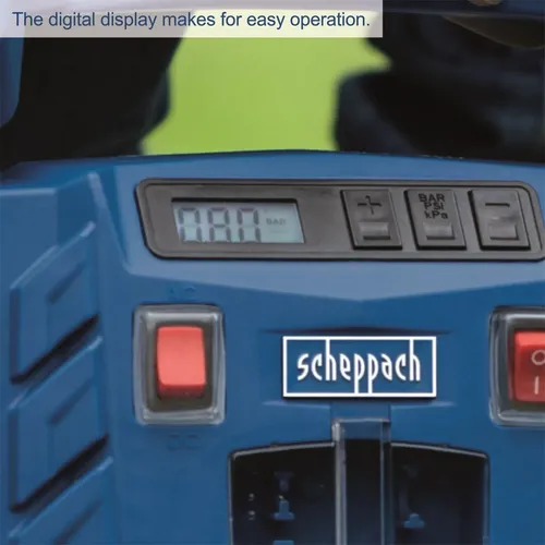 Scheppach Air Force 5 bezolejový mobilní kompresor 8 bar na 12 V/230 V