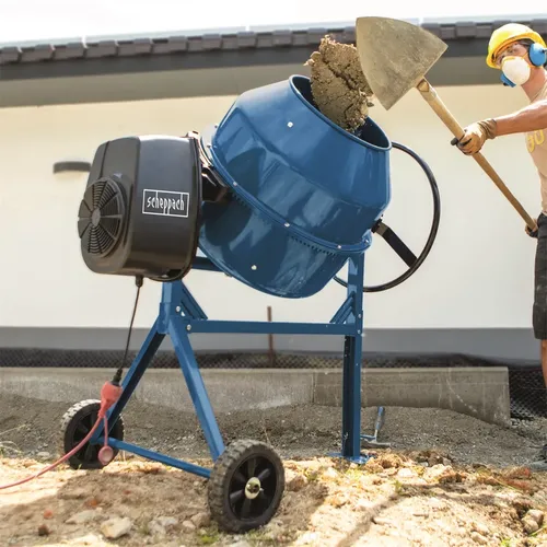 Scheppach MIX 180 stavební míchačka na beton 180 l