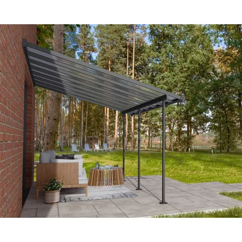 Palram - Canopia Sierra 4200 antracit 3 x 4,25 hliníková (montovaná) pergola