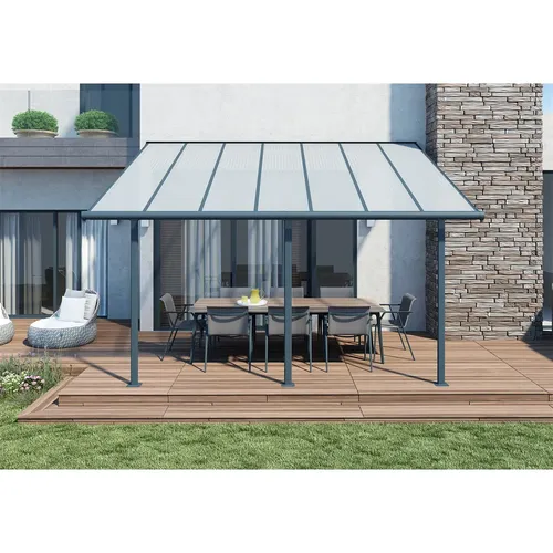 Palram - Canopia Sierra 4200 antracit 3 x 4,25 hliníková (montovaná) pergola