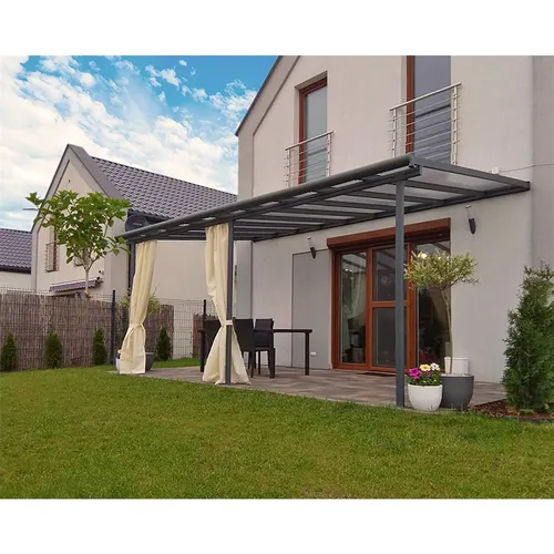 Palram - Canopia Sierra 5400 antracit 3 x 5,46 hliníková (montovaná) pergola