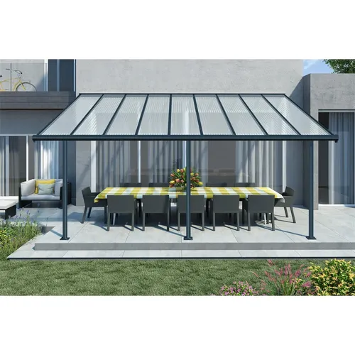 Palram - Canopia Sierra 5400 antracit 3 x 5,46 hliníková (montovaná) pergola