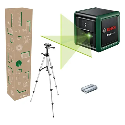 Křížový laser Sada Quigo Green BOSCH 0603663CZ1