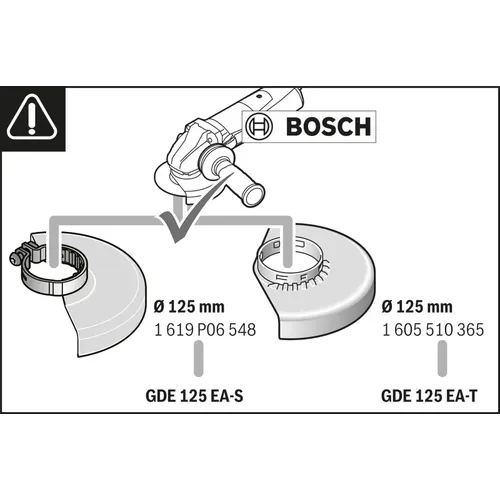 Systémové příslušenství GDE 125 EA-S BOSCH 1600A003DH