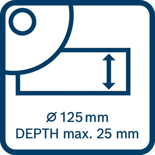 Systémové příslušenství GDE 115/125 FC-T BOSCH 1600A003DK