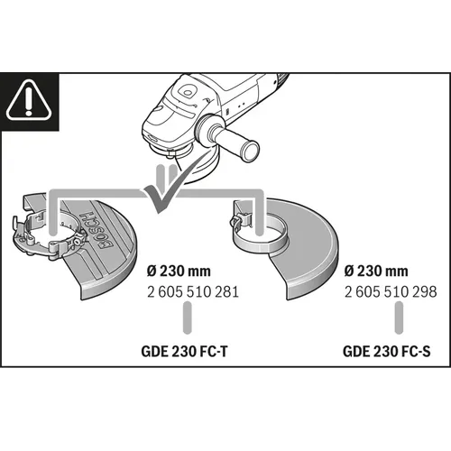 Systémové příslušenství GDE 230 FC-S BOSCH 1600A003DL