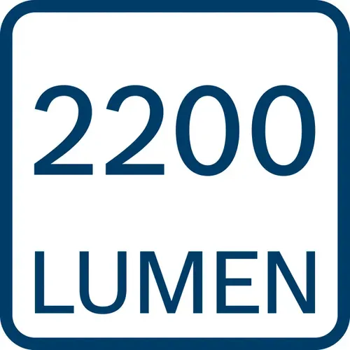 Akumulátorové pracovní světlo GLI 18V-2200 C BOSCH 0601446501