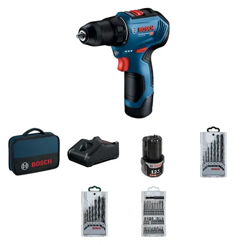 Akumulátorový vrtací šroubovák GSR 12V-30 BOSCH 06019G9001