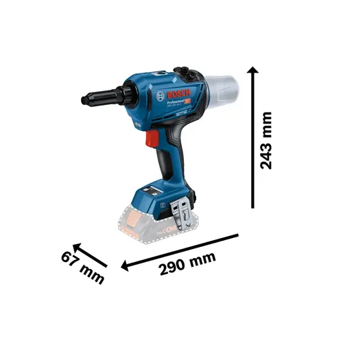 Akumulátorová nýtovací pistole GRG 18V-16 C BOSCH 06019K5001