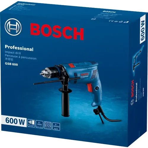 Příklepová vrtačka GSB 600 BOSCH 06011A0320