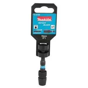 Makita E-24125 držák bitů šestihran 1/4" IMPACT BLACK 76 mm