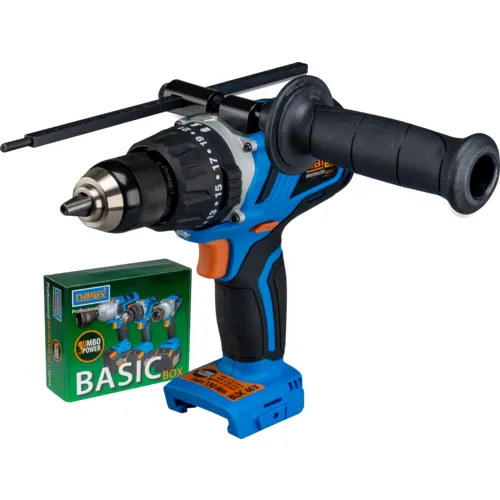 60V BRUSHLESS JUMBO POWER bezuhlíková příklepová vrtačka/šroubovák NAREX ASP 600-2B