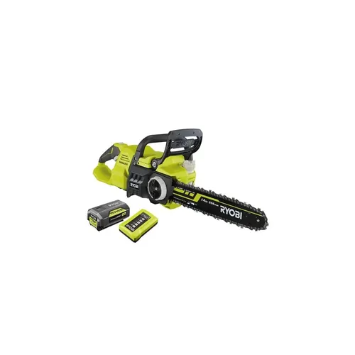 Ryobi RY36CSX35A-150 aku 36V bezuhlíková řetězová pila MAX POWER s 5 Ah baterií a nabíječkou