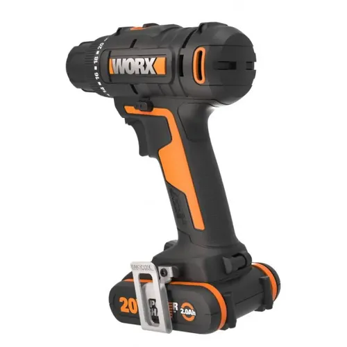 Worx WX100 - Aku vrtací šroubovák 30Nm 20V, 1*2Ah - Powershare