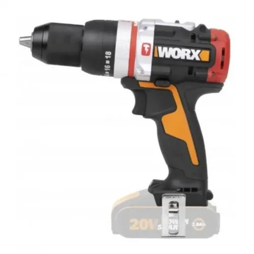 Worx WX354.9 Aku vrtačka s příklepem 20V 60Nm - bez akumulátoru - Powershare