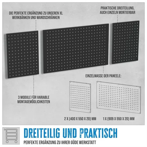 ZÁVĚSNÁ DESKA - SADA GL 1709 XL Güde 40464