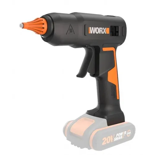 Worx WX045.9 - Aku tavná pistole 20V - bez akumulátoru - Powershare