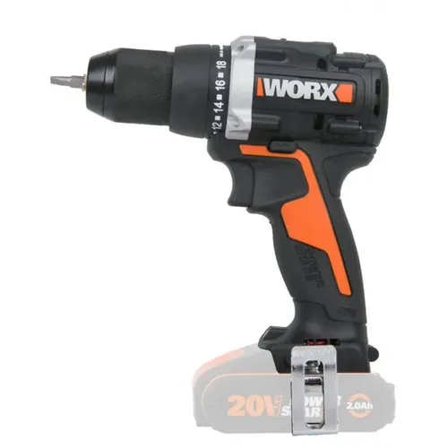 Worx WX102.9 - Aku vrtací šroubovák 60Nm 20V - bez akumulátoru - Powershare