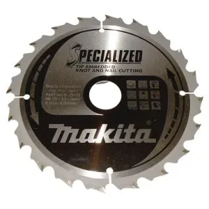 Makita B-33102 kotouč pilový dřevo SPECIALIZED se zapuštěnými zuby 185x2x30mm 20Z = old B-09416