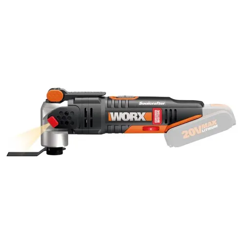 Worx WX693.9 - Aku multifunkční obrážečka 20V NITRO, Sonicrafter - bez akumulátoru - Powershare