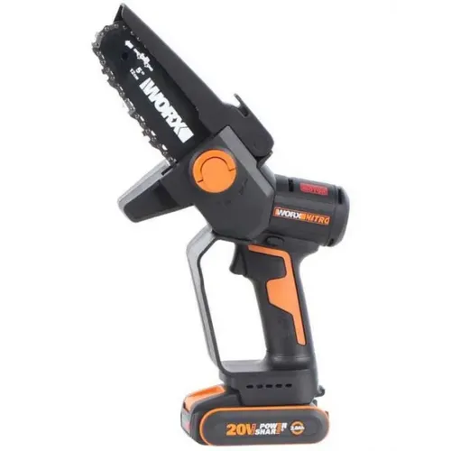 Worx garden WG325E - Aku řetězová pila 20V, 1*2Ah - Powershare