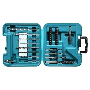 Makita D-47204-10 sada bitů a vrtáků 30 ks v plastovém kufru, 10 bal