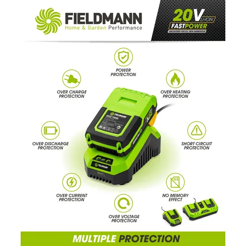 Fduz 79100 20v rychlonabíječka fieldmann