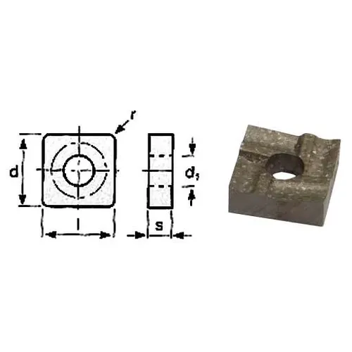 Břitové destičky S/90°, 5 ks 3444074 Optimum