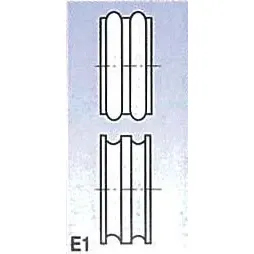 Rolny typ E1 (pro SBM 110-08) 3880121 Metallkraft