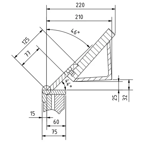 Ruční ohýbačka plechu FSBM 1020-25 E 3772125 Metallkraft