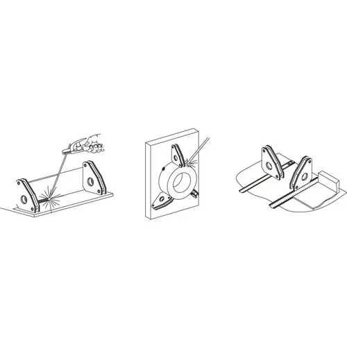 Permanentní svařovací úhlový magnet MSWM 10 1790060 Schweißkraft