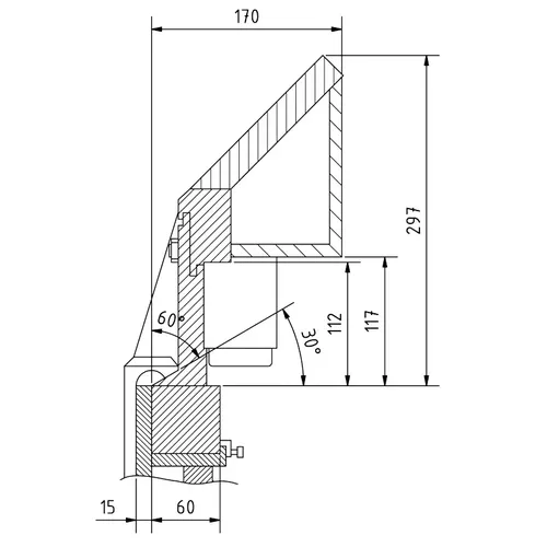 Ruční ohýbačka plechu FSBM 1020-20 HSG 3770103 Metallkraft