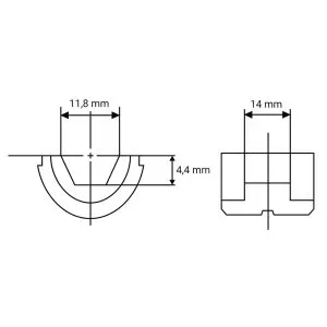 Makita ZM00000219 čelisti