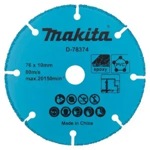 Makita D-78374 kotouč řezný univerzál 76x1.7x10mm pro DMC300=oldD-74837