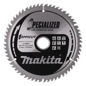 Makita E-08903 kotouč pilový dřevo Efficut 216x2x30mm 60Z = old E-08888