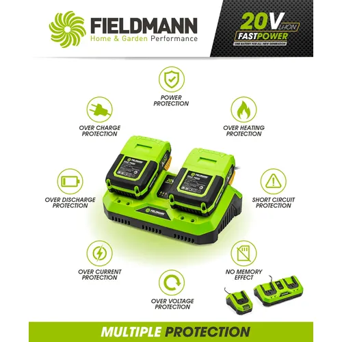 Fduz 79110 2x20v rychlonab. fieldmann